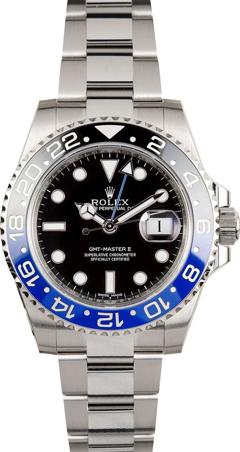 rolex gmt batman homage|gmt batman rolex price.